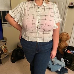 Button Down Blouse